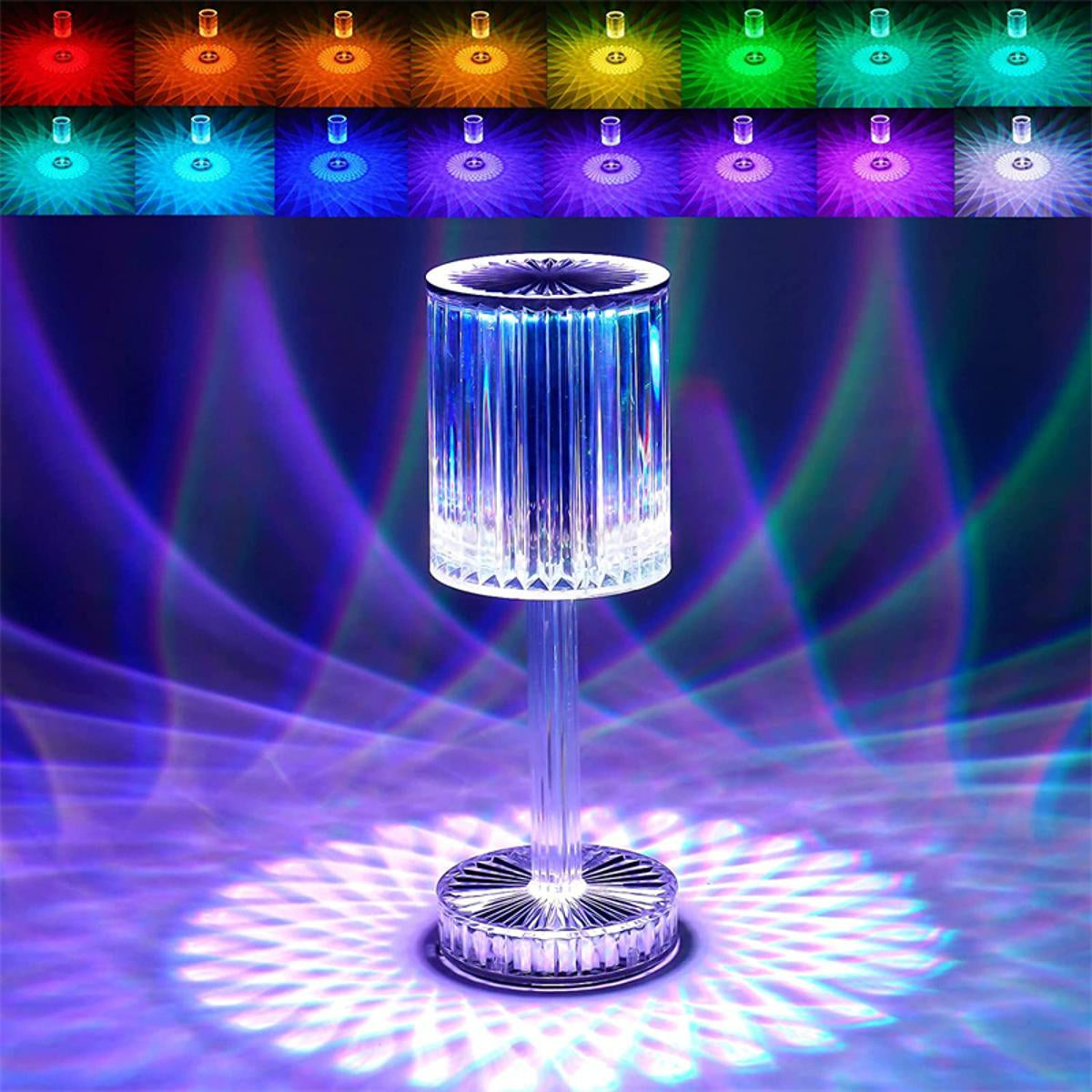 Crystal Table Diamond Lamp